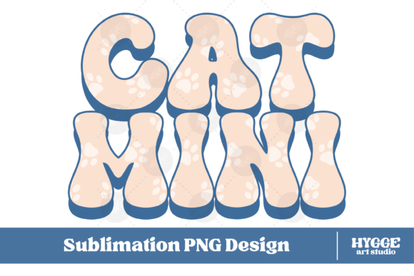 American 4th of July USA Cat Mini PNG