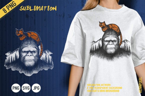 Bigfoot and Orange Cat