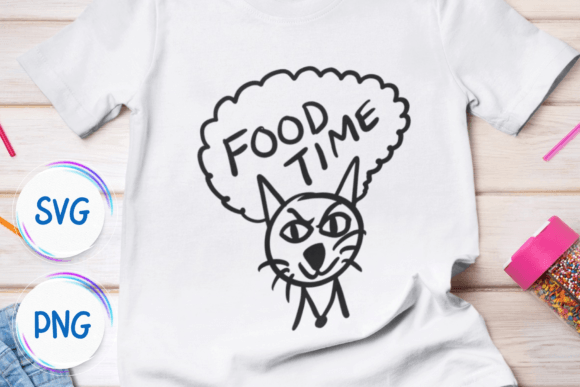 Cat Food Time Sublimation