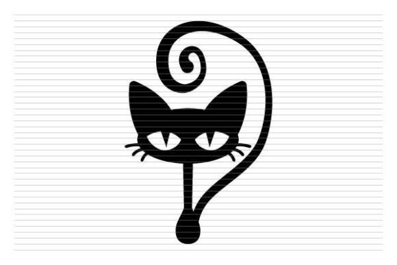 Kitty Black Cat Silhouette Cat Mom